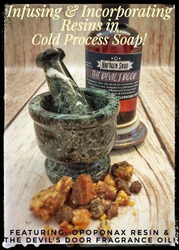 Incorporating Resins in Cold Process Soap! - Nurture Soap