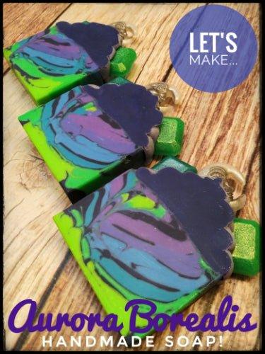 Making “Aurora Borealis” Handmade Soap! - Nurture Soap