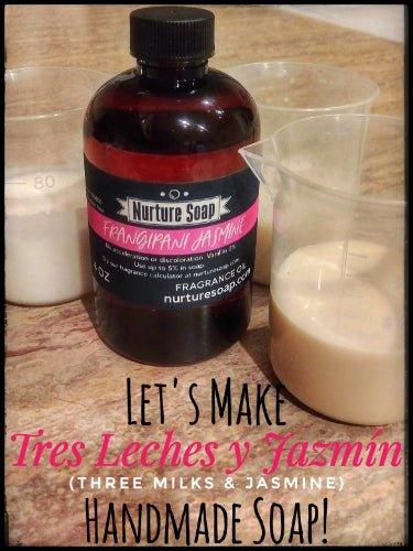 Three Milks, One Recipe! Making “Tres Leches” Soap! - Nurture Soap