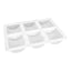 6 Bar Half Round Silicone Mold - Nurture Soap