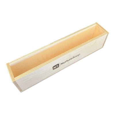 7.5 lb Basic Handle Tall Skinny Wood Mold Box - Nurture Soap