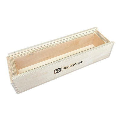 7.5 lb Premium Handle Wood Mold - Nurture Soap