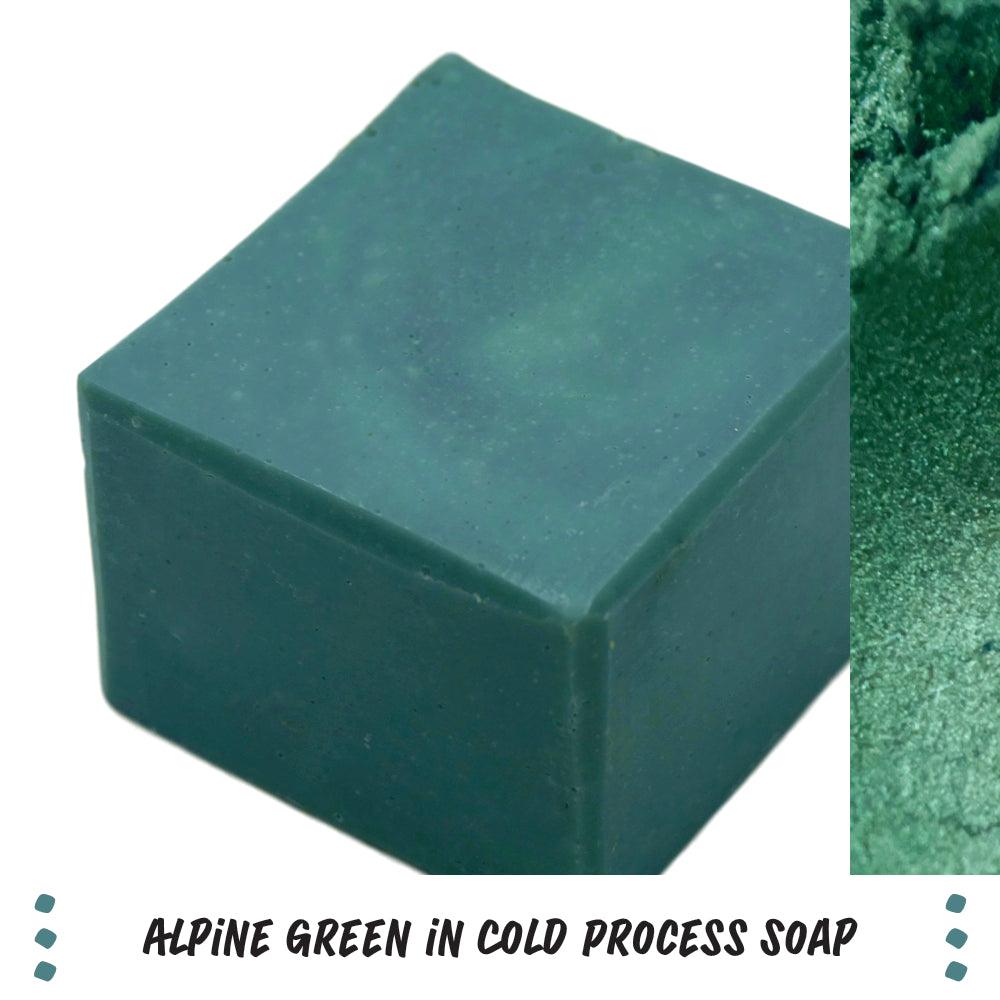 Alpine Green Mica - Nurture Soap