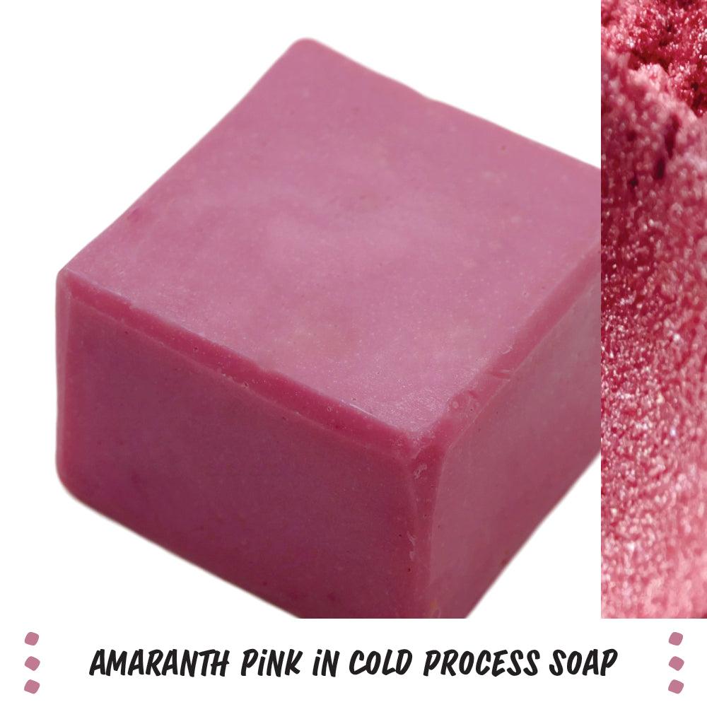 Amaranth Pink Mica - Nurture Soap