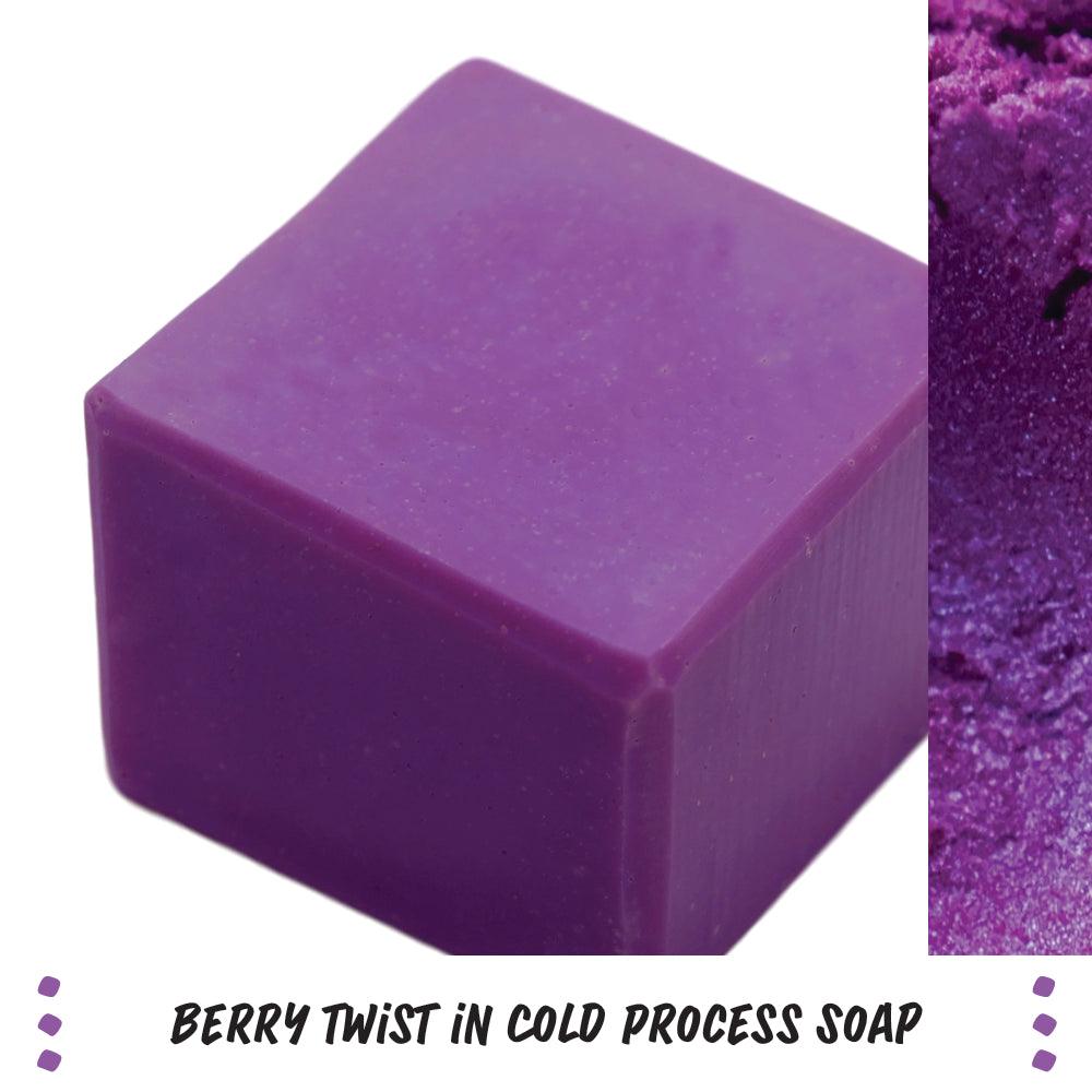 Berry Twist Mica - Nurture Soap
