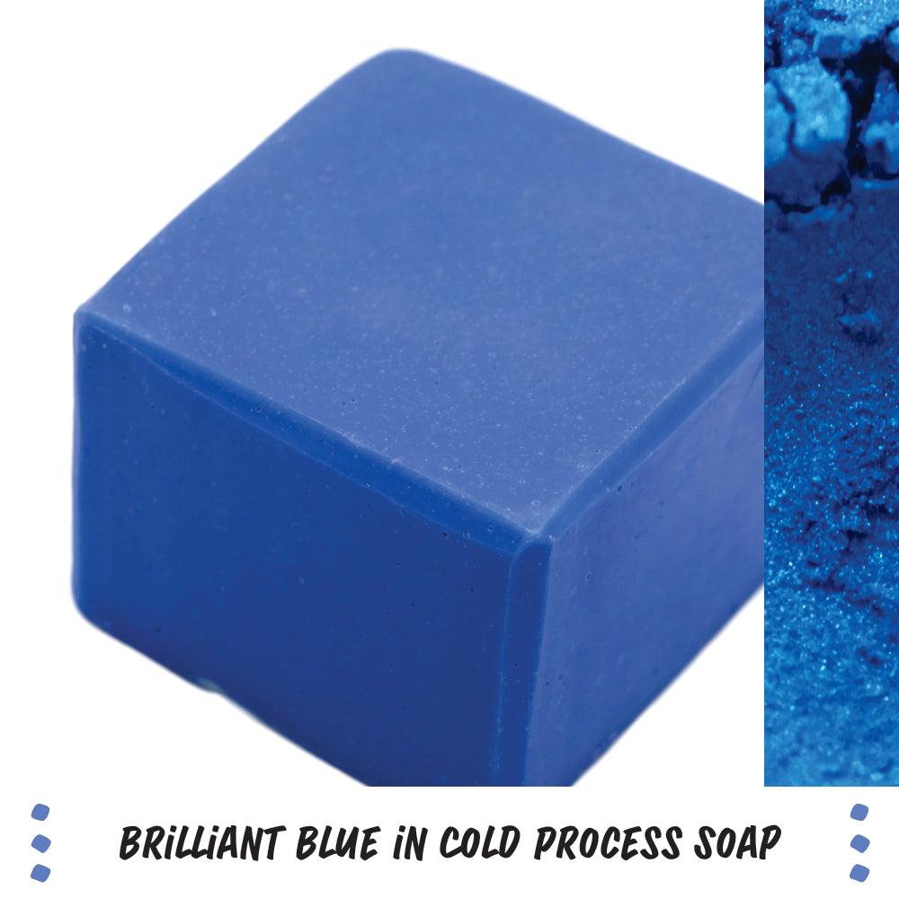 Brilliant Blue Mica - Nurture Soap