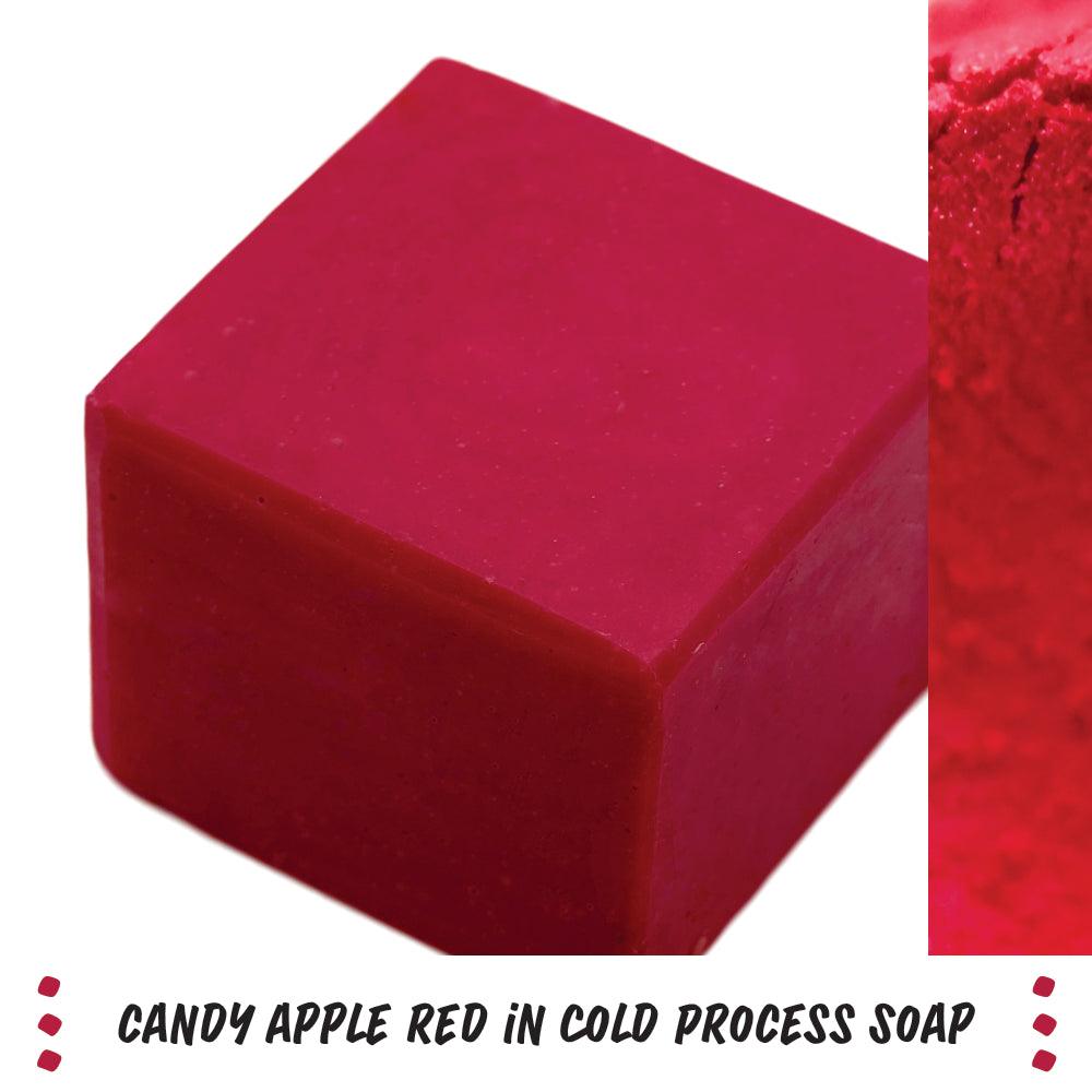 Candy Apple Red Mica - Nurture Soap