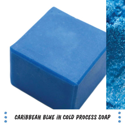 Caribbean Blue Mica - Nurture Soap