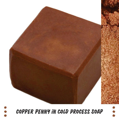 Copper Penny Mica - Nurture Soap