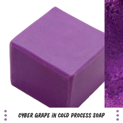 Cyber Grape Mica - Nurture Soap