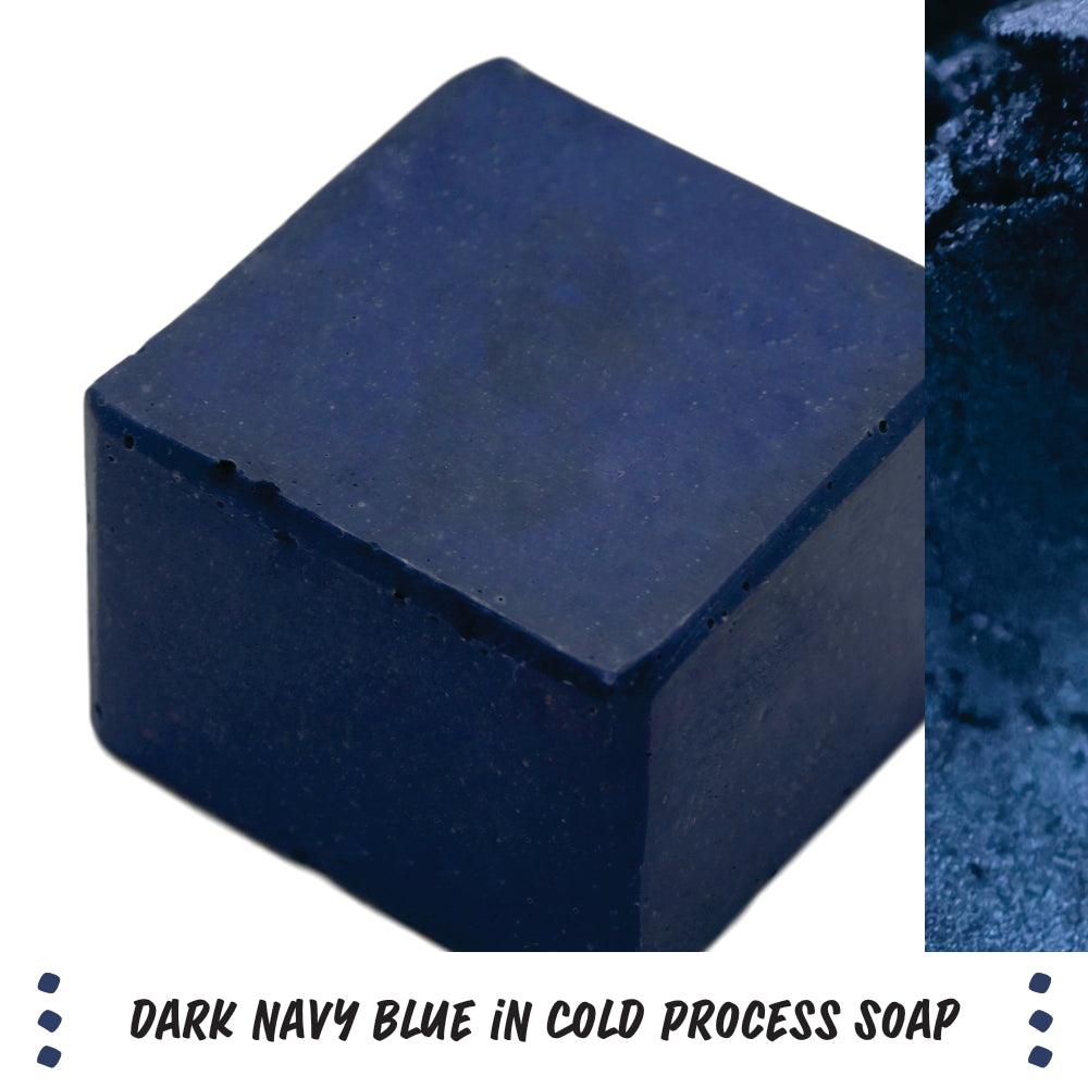Dark Navy Blue Mica - Nurture Soap