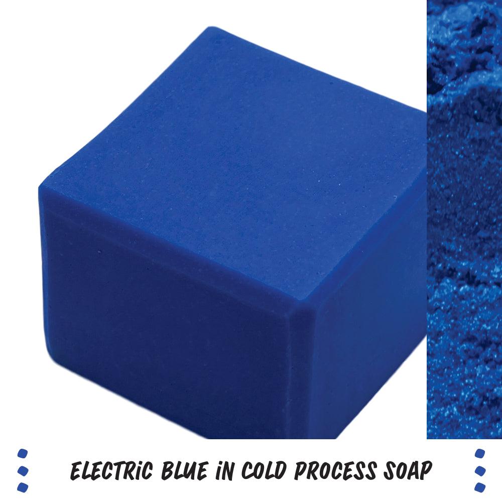 Electric Blue Mica - Nurture Soap
