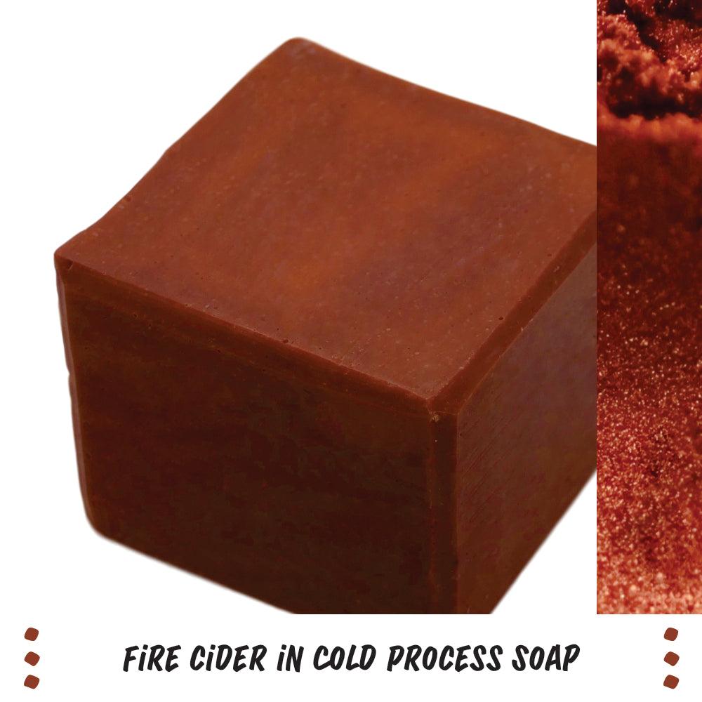 Fire Cider Mica - Nurture Soap