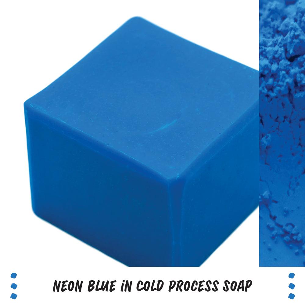 Fluorescent Neon Blue - Nurture Soap