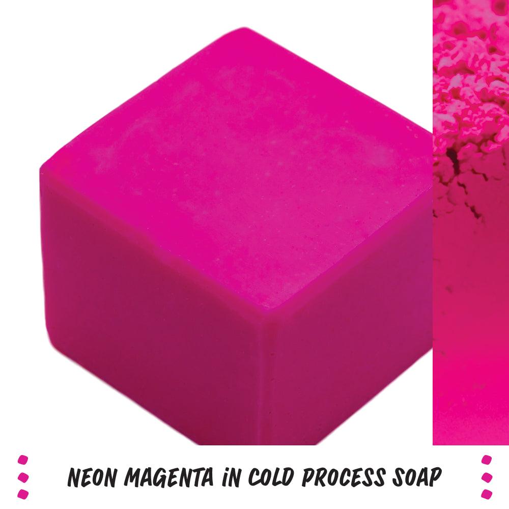 Fluorescent Neon Magenta - Nurture Soap