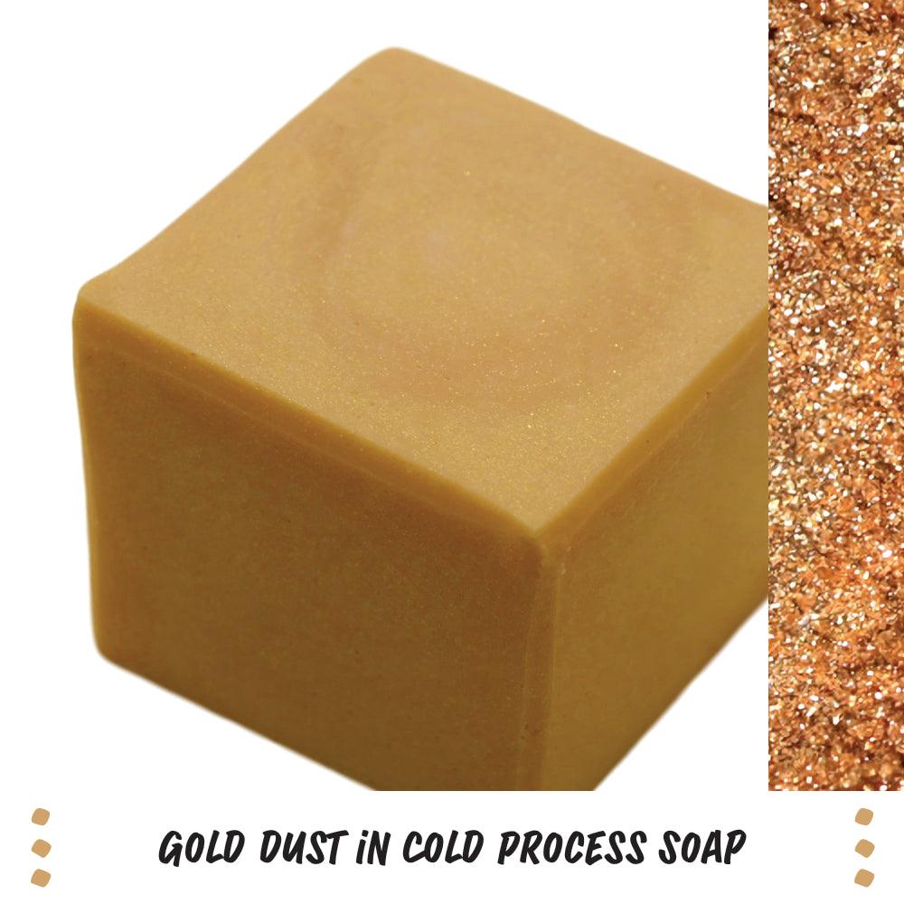 Gold Dust Eco-Friendy EnviroGlitter - Nurture Soap