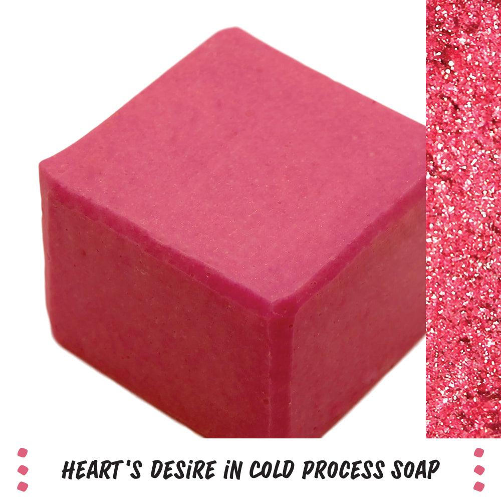 Heart's Desire Eco-Friendy EnviroGlitter - Nurture Soap