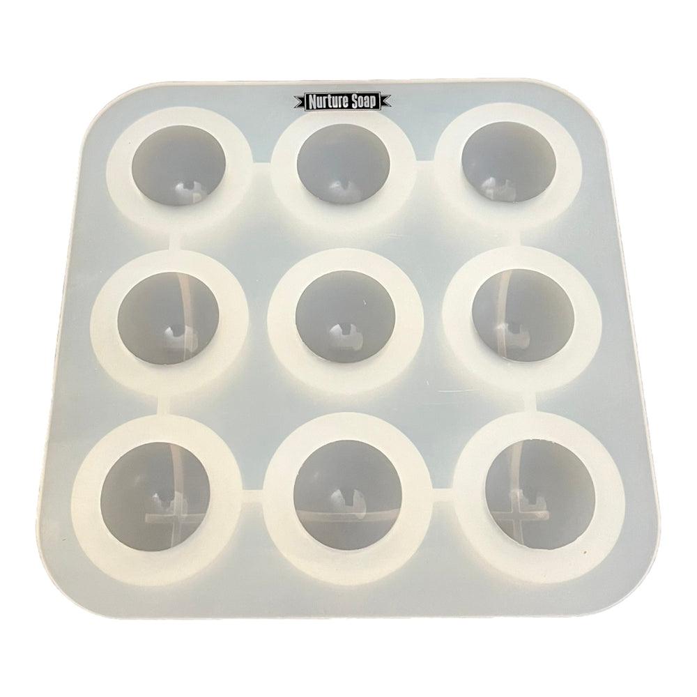 Large 9 Ball Silicone Mold - Nurture Soap
