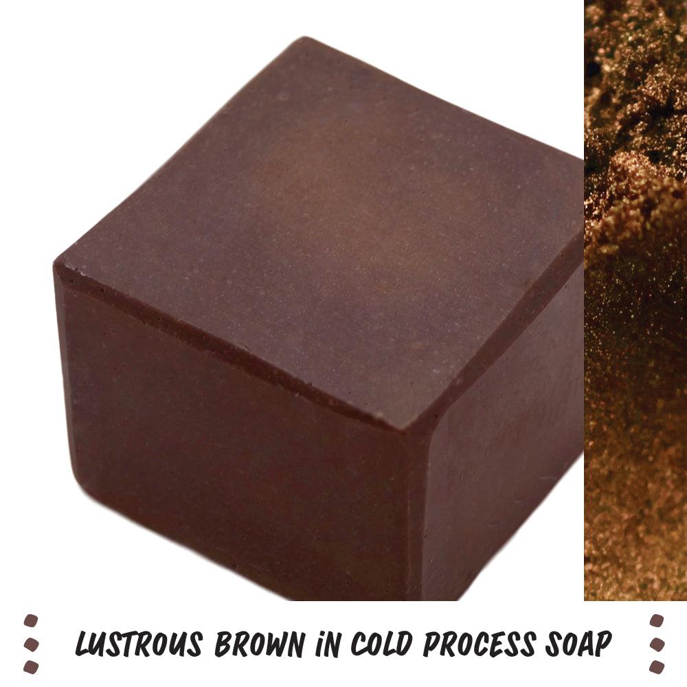 Lustrous Brown Mica - Nurture Soap