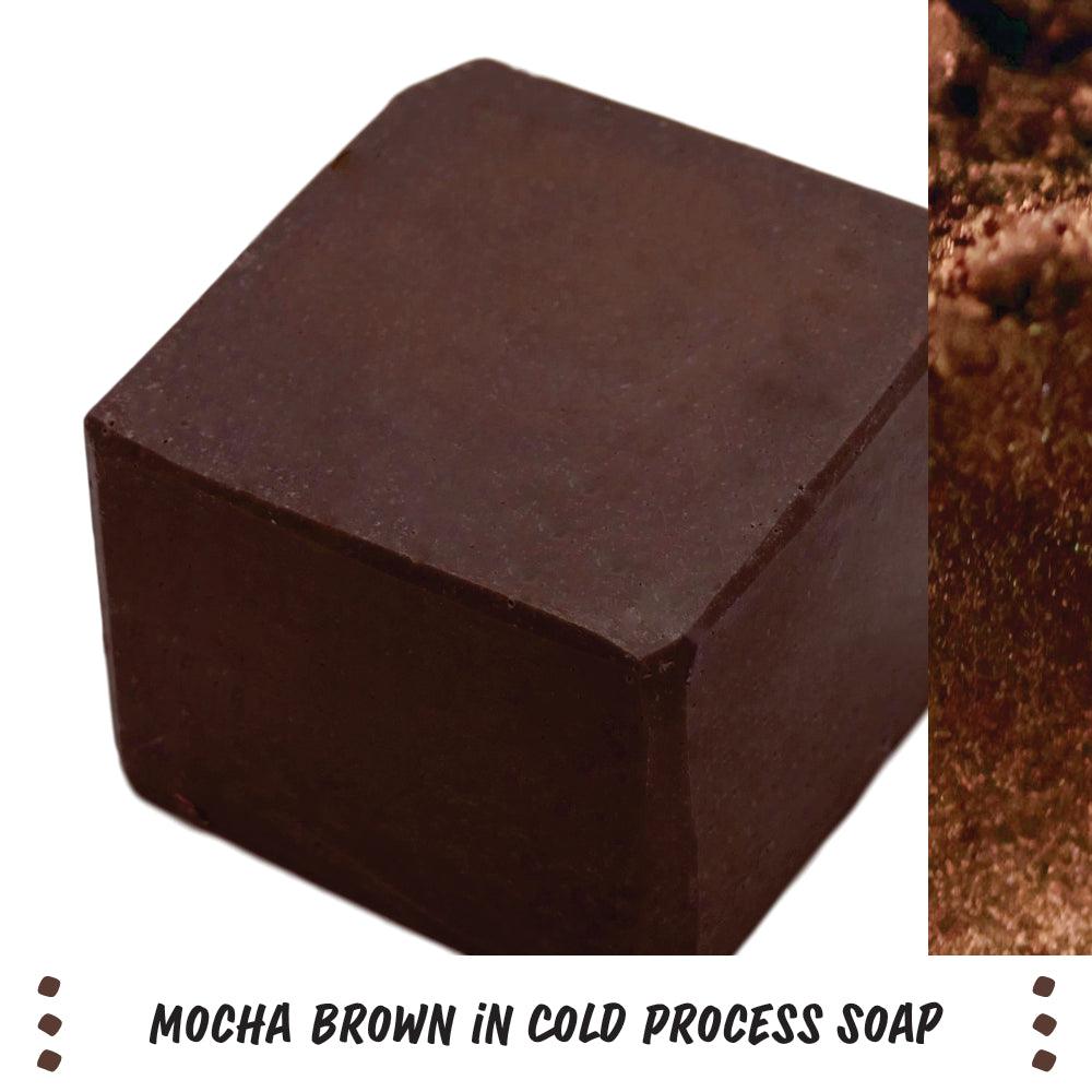 Mocha Brown Mica - Nurture Soap