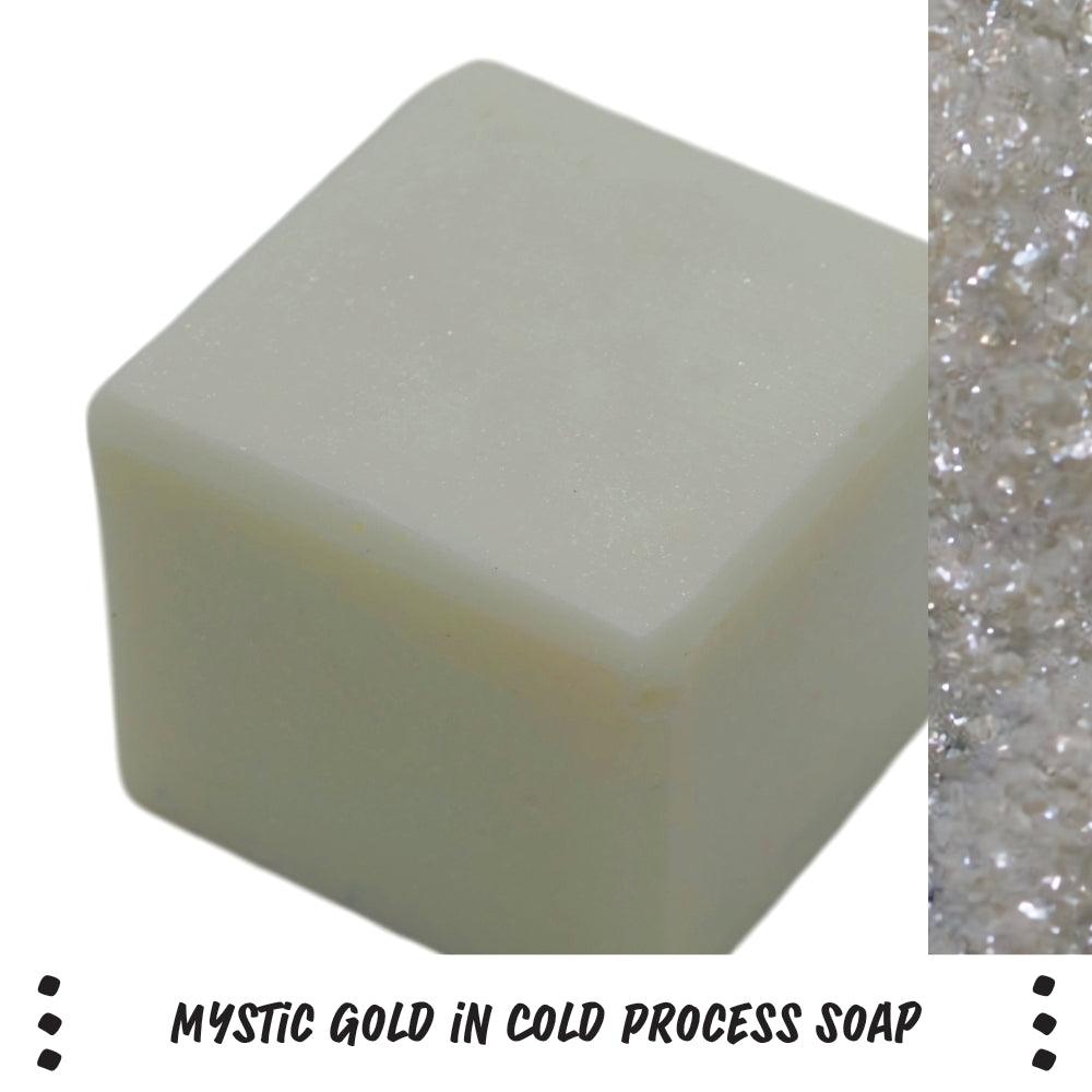 Mystic Gold Eco-Friendy EnviroGlitter - Nurture Soap