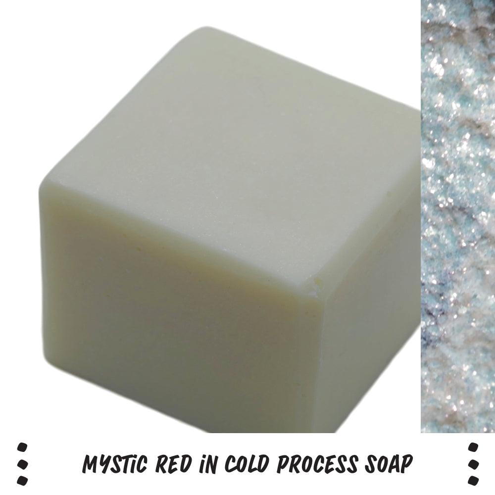 Mystic Red Eco-Friendy EnviroGlitter - Nurture Soap