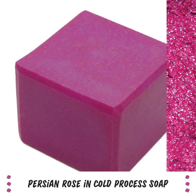 Persian Rose Eco-Friendy EnviroGlitter - Nurture Soap
