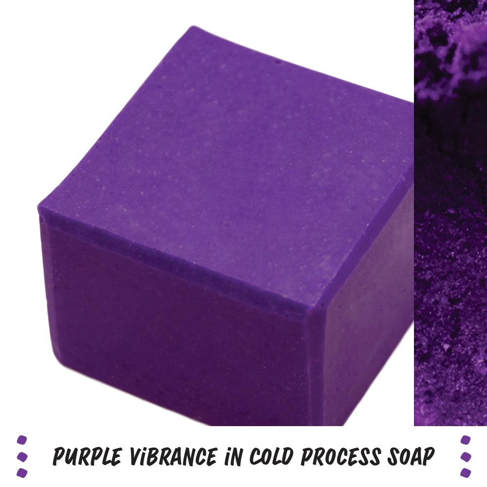 Purple Vibrance Mica - Nurture Soap