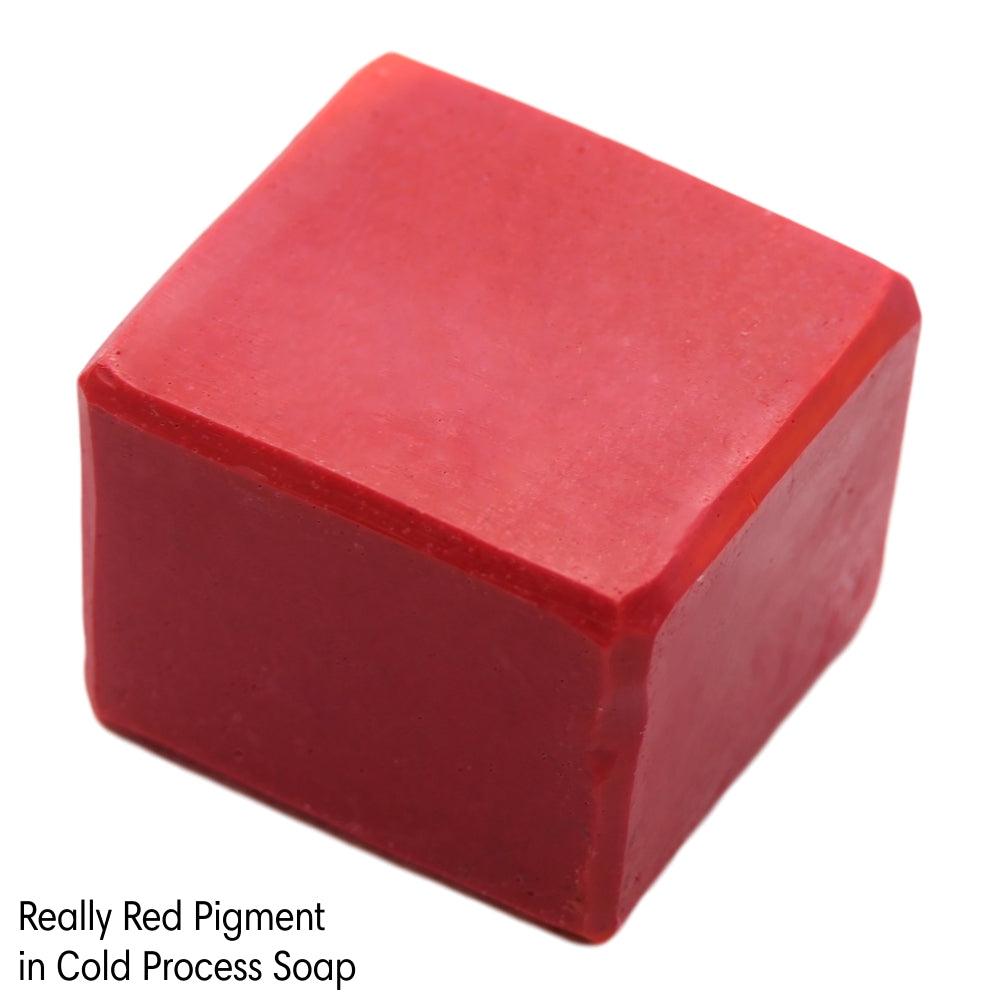 Really Red! Pigment in Cold Process Soap