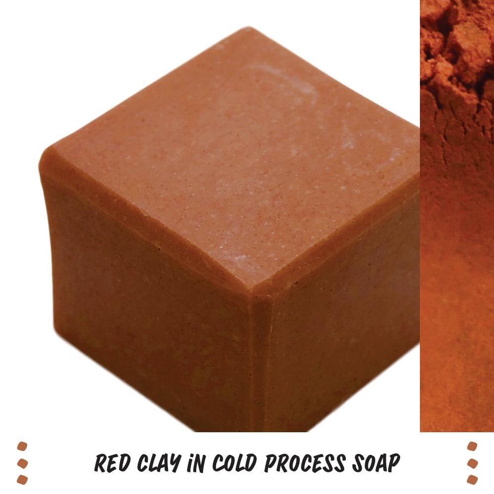 Red Brazilian Clay - Nurture Soap