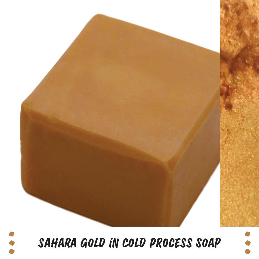 Sahara Gold Mica - Nurture Soap