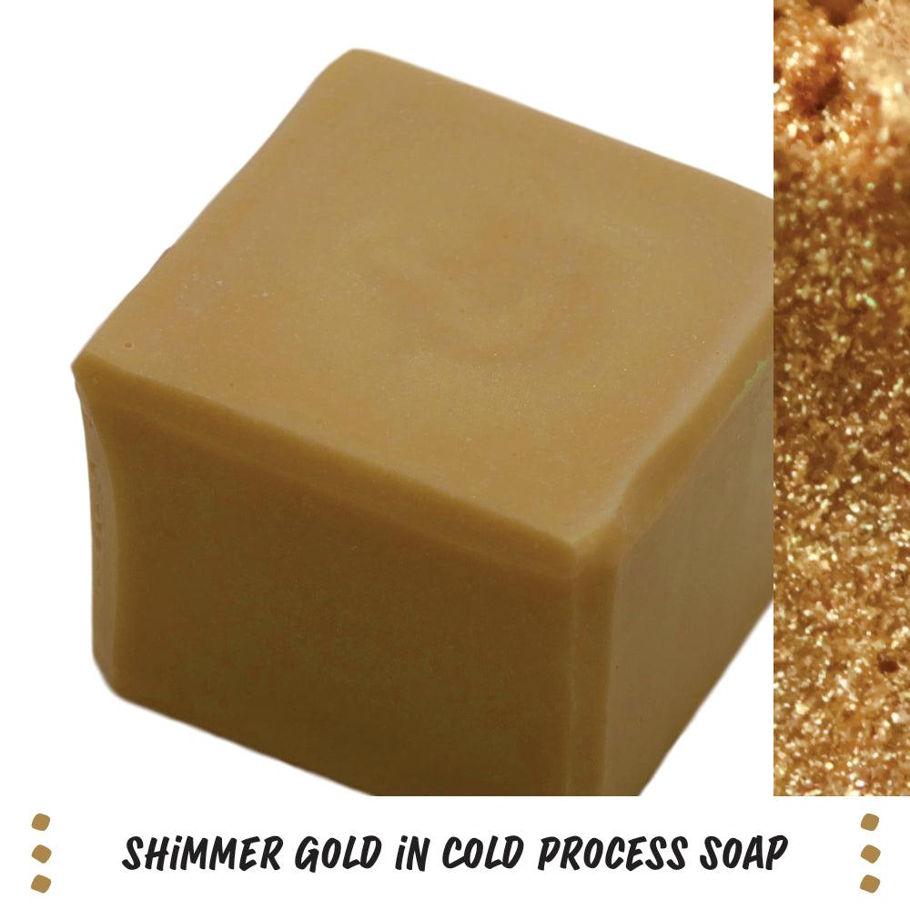 Shimmer Gold Mica - Nurture Soap