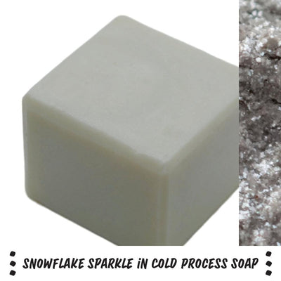 Snowflake Sparkle Mica - Nurture Soap