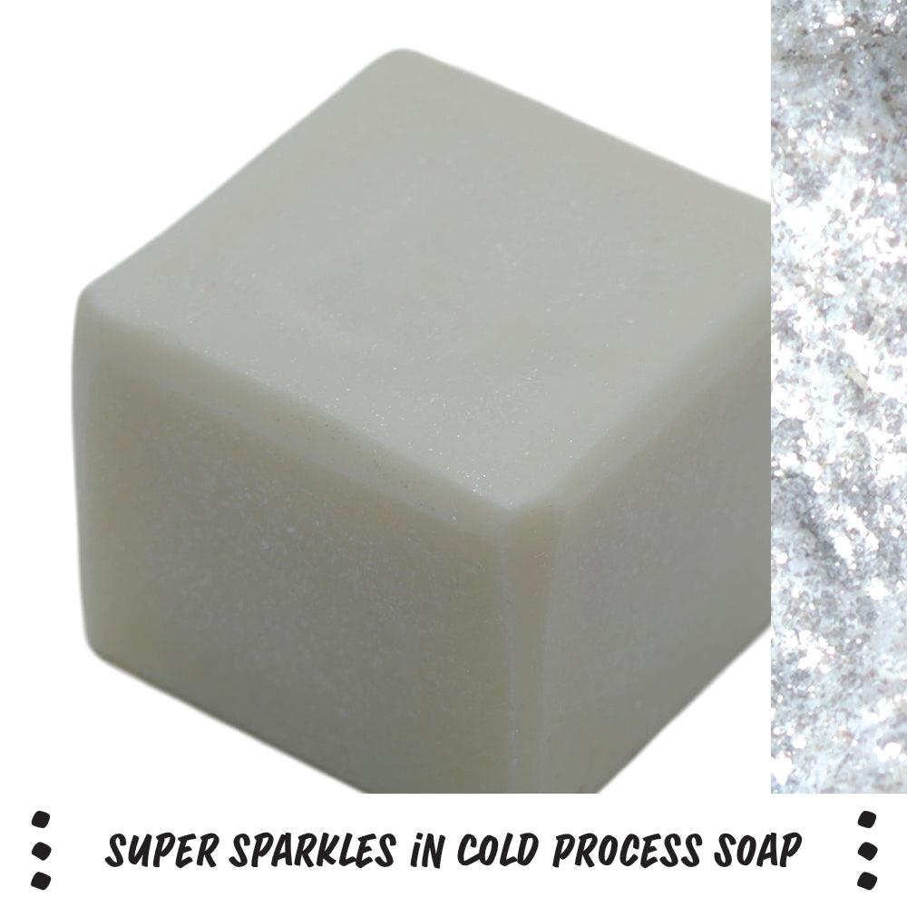 Super Sparkles Eco-Friendy EnviroGlitter - Nurture Soap