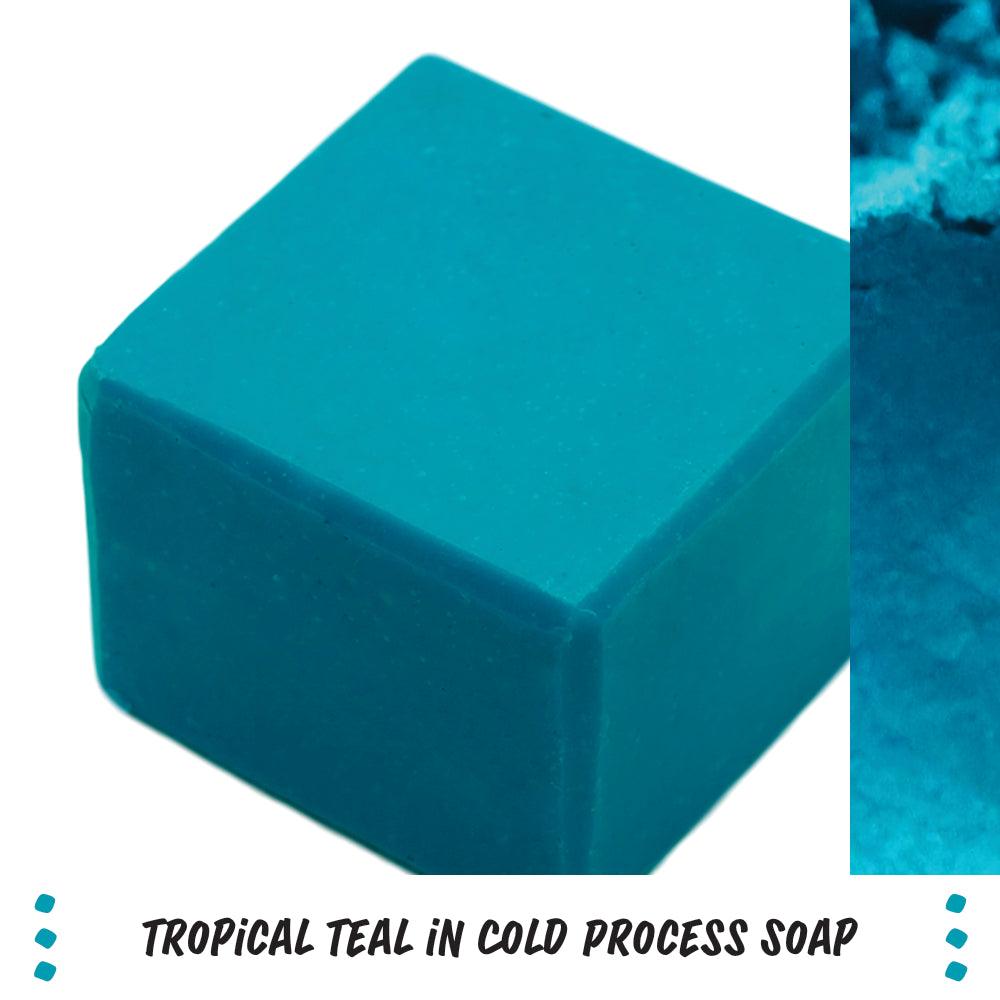 Tropical Teal Mica - Nurture Soap
