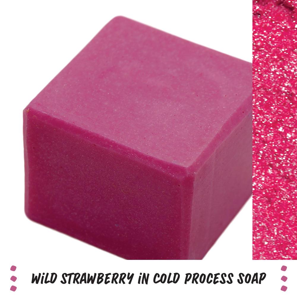 Wild Strawberry Eco-Friendy EnviroGlitter - Nurture Soap