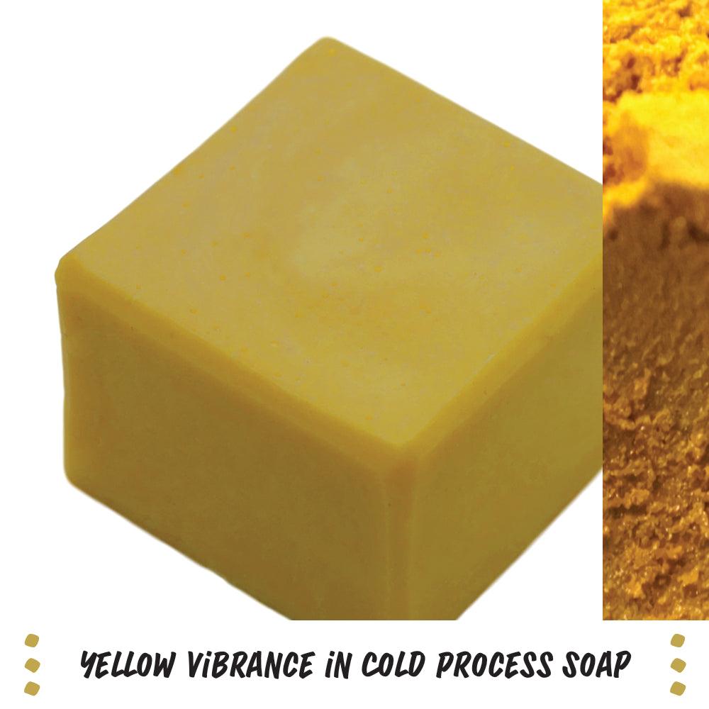 Yellow Vibrance Mica - Nurture Soap